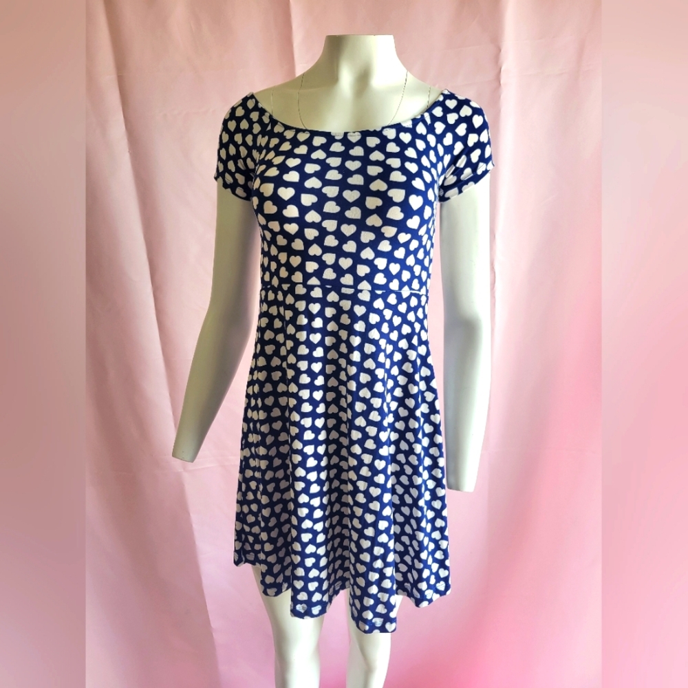 Retro Rockabilly pinup heart dress